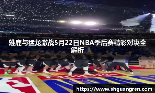 雄鹿与猛龙激战5月22日NBA季后赛精彩对决全解析